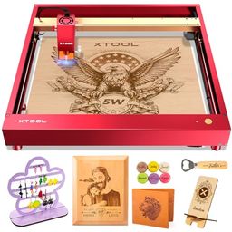 SCULPFUN S9 Laser Engraver, 90W Effect High Precision CNC Laser Cutter and  Engraver Machine, Deep Cutting for 15mm Wood, 0.06mm Ultra-Fine Compressed