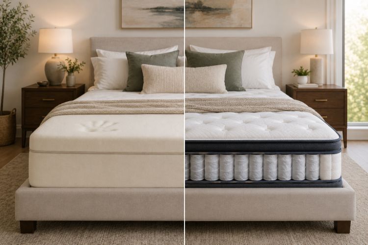 Memory Foam vs. Hybrid Mattresses