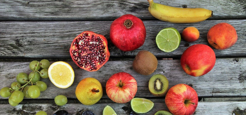 An array of fruits