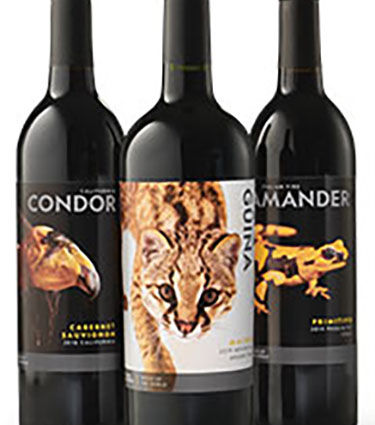 3 bottles of nat geo wine