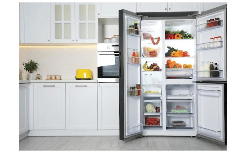 open fridge