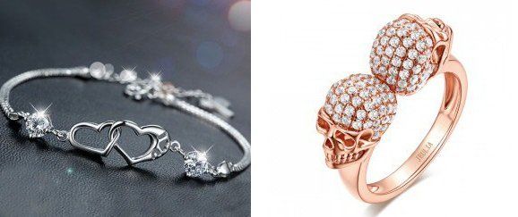 Two bracelets from Jeulia