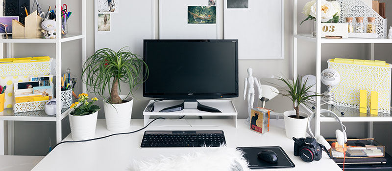 organized home office
