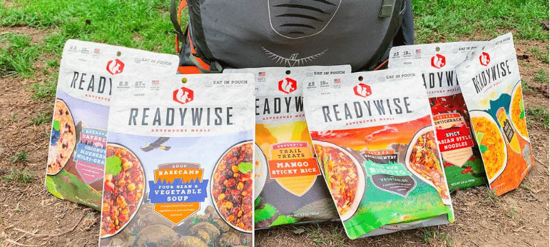 Readywise meals in a pouch
