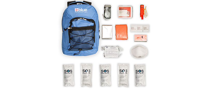 Blue Coolers emergency kit