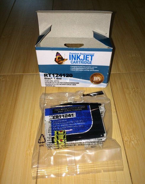 Photo of 499inks ink cartridge unboxed