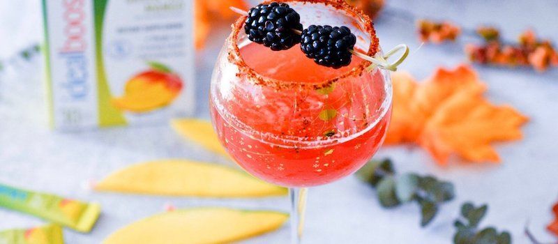 Mango Pomegranate Spritzer with IdealBoost
